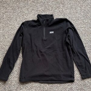 Helly Hansen Men's Black Zip-Up Sweater